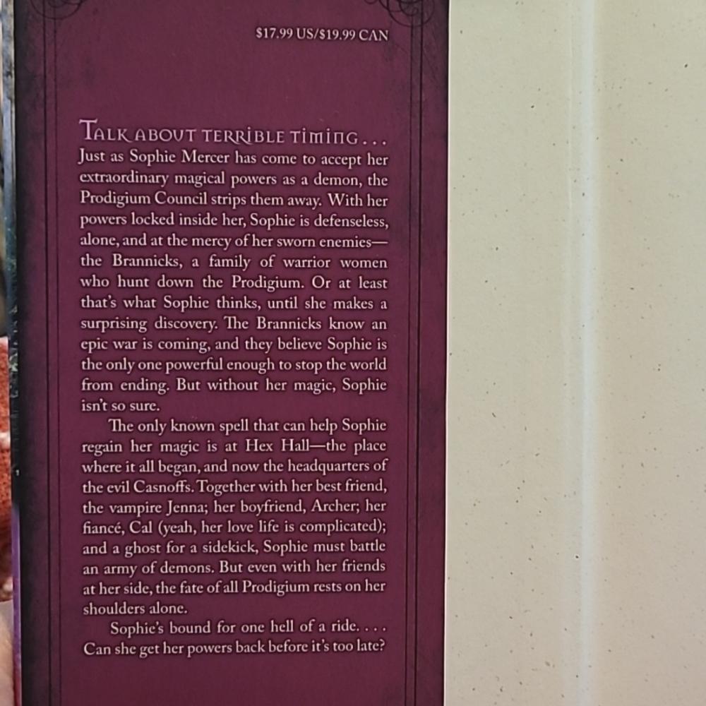 Spell Bound A Hex Hall Novel - Picture 5 of 6